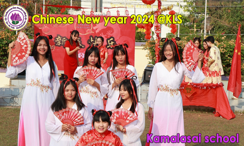 Foreign Language Learning of Kamalasai school Organize an event due to Chinese New Year 2024